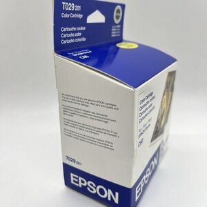 T029201 T029 Genuine New Epson Color Ink Stylus C50 60 61 - Exp. 08/2006